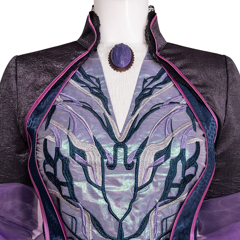 Fantasia de Cosplay Agatha All Along Ghost Agatha - Qualidade Premium - Estrela Cosplay