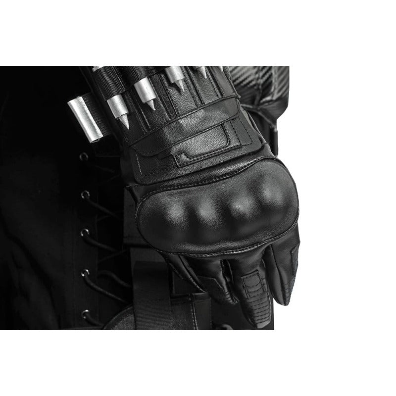 Traje de Cosplay de Couro PU Versão Filme The Batman para Halloween e Festas - Estrela Cosplay