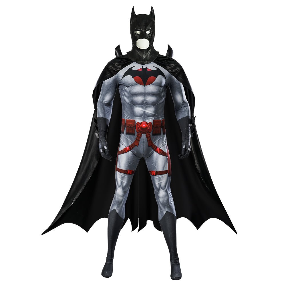 Traje de Batman Thomas Wayne Cavaleiro da Vingança Flashpoint para Cosplay e Halloween - Estrela Cosplay