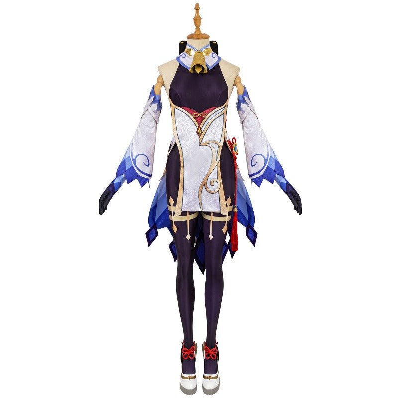 Fantasia Cosplay Genshin Impact GanYu - Macacão Traje Halloween - Estrela Cosplay