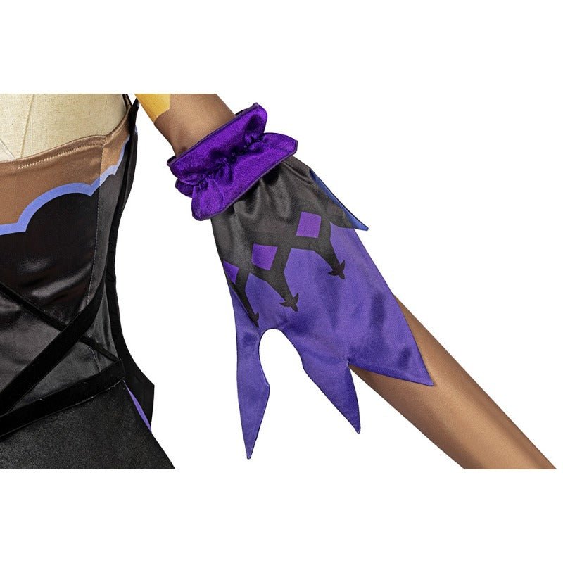 Fantasia de Cosplay Fischl de Genshin Impact - Design Elegante e Autêntico - Estrela Cosplay