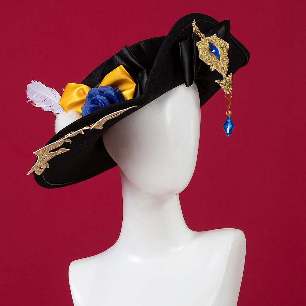 Genshin Impact – Fantasia de Cosplay Navia para Mulher - Estrela Cosplay