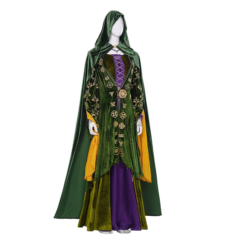 Fantasia Winifred Sanderson Hocus Pocus 2 - Traje de Bruxa para Cosplay - Estrela Cosplay