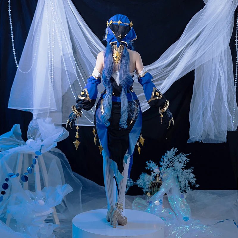 Fantasia Layla Cosplay Genshin Impact Mulheres Dançarinas Exóticas Sumeru Fantasia Completa - Estrela Cosplay