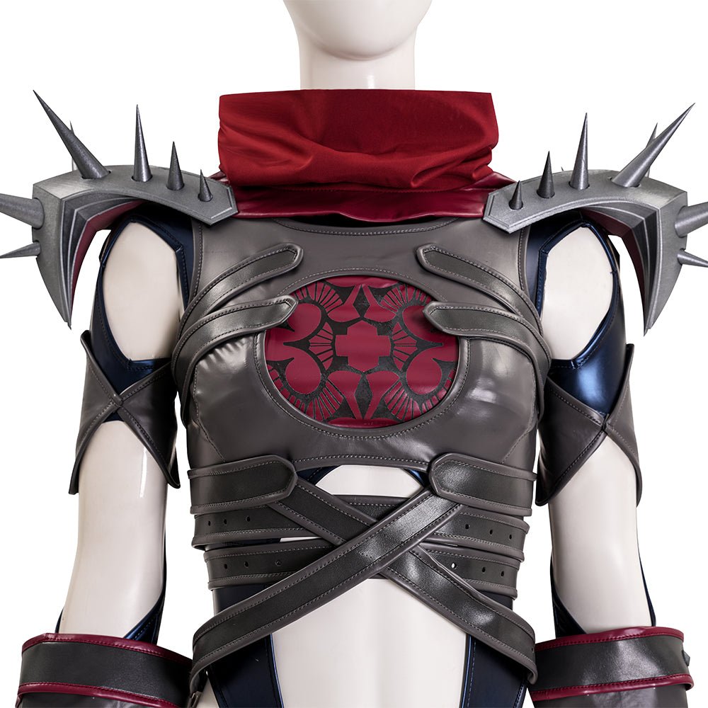 Fantasia de Cosplay Mulher Invisível - Malícia do Marvel Contest of Champions - Estrela Cosplay