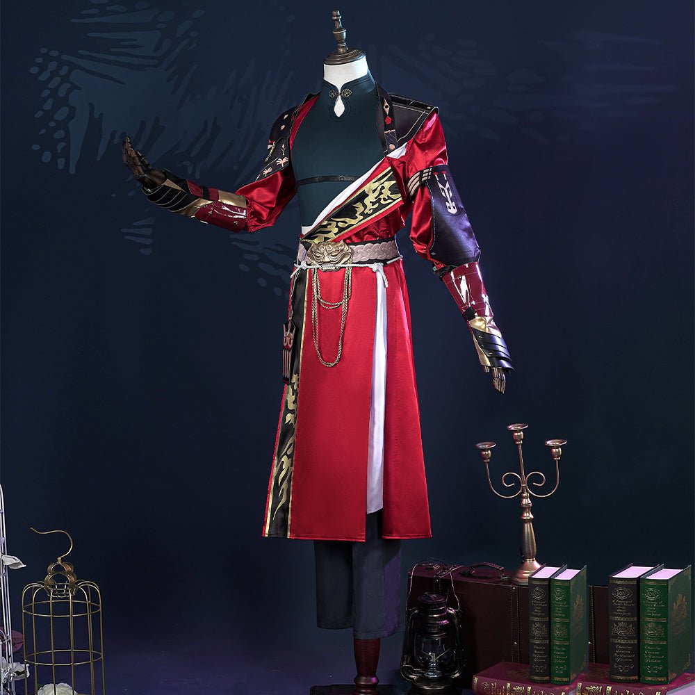 Code: Luan - Fantasia Sun Ce Cosplay para Homens - Traje de Personagem de Jogo de Alta Qualidade - Estrela Cosplay