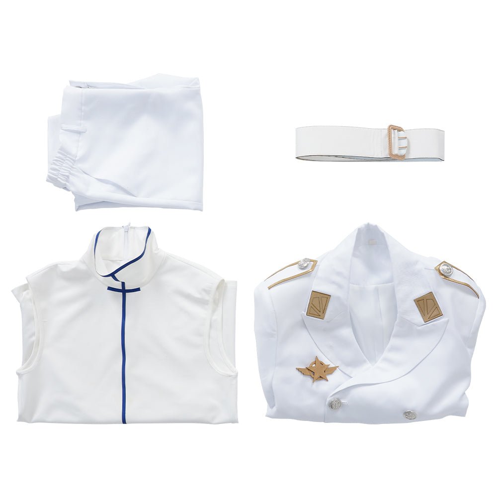Fantasia de Cosplay Quincy Ishida Uryuu Ginreigojiaku para Homens - Uniforme de Festa de Halloween para Fãs de Bleach - Estrela Cosplay