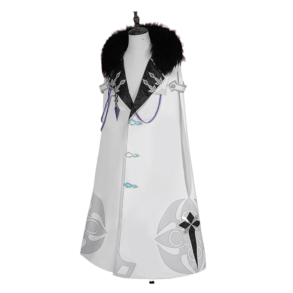 Fantasia de Cosplay Genshin Impact O Regrador - Traje Oficial do Personagem do Jogo - Estrela Cosplay