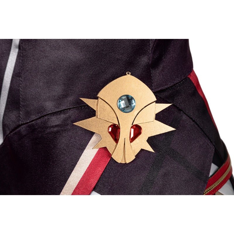 Fantasia Cosplay Genshin Impact Rosalia para Carnaval e Halloween - Estrela Cosplay