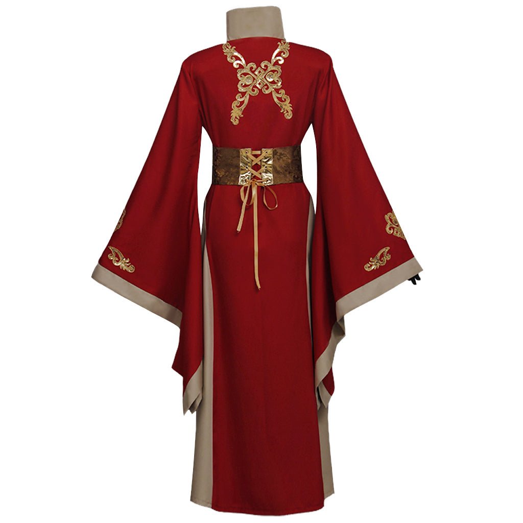 Vestido Cosplay Rainha Cersei Lannister Game of Thrones Vermelho para Mulheres - Estrela Cosplay