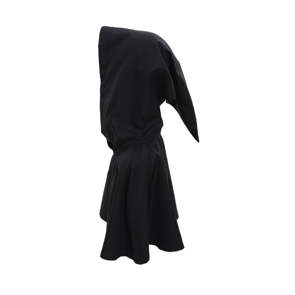 Capa com Capuz Preto Manto Robe Wicca Pagão Medieval - Estrela Cosplay