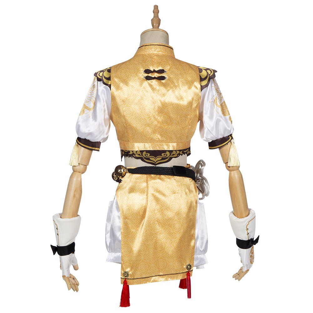 Fantasia de Hu Tao para Halloween, Natal, Carnaval e Ano Novo - Conjunto Completo - Estrela Cosplay