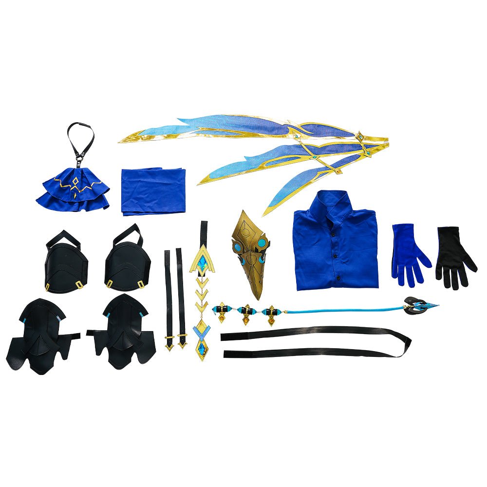 Fantasia de Médico de Genshin Impact - Qualidade Premium - Estrela Cosplay