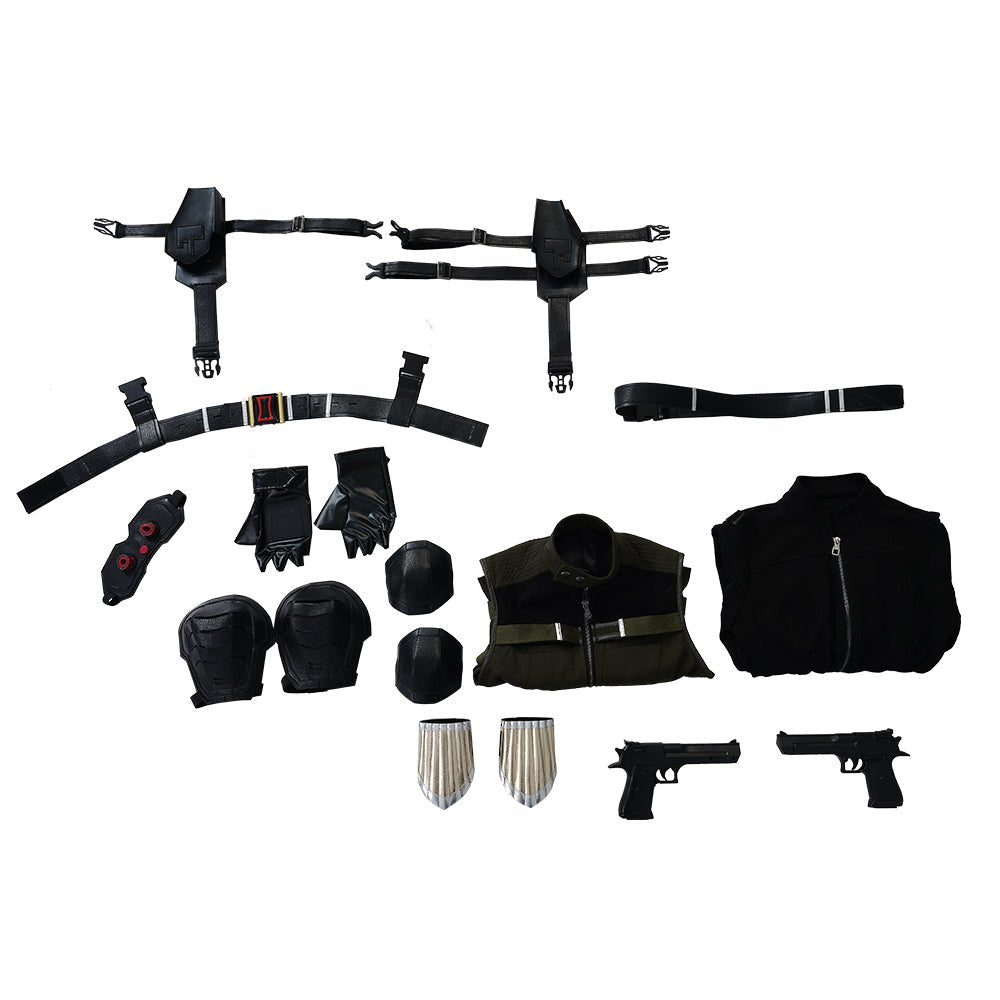 Traje de Cosplay Yelena Belova Thunderbolts Conjunto Completo com Sapatos - Estrela Cosplay