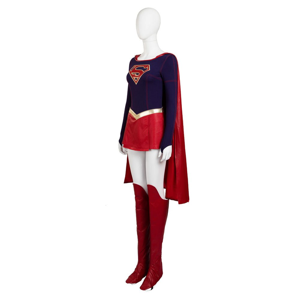 Fantasia de Supergirl da Série The Flash - Traje de Alta Qualidade - Estrela Cosplay