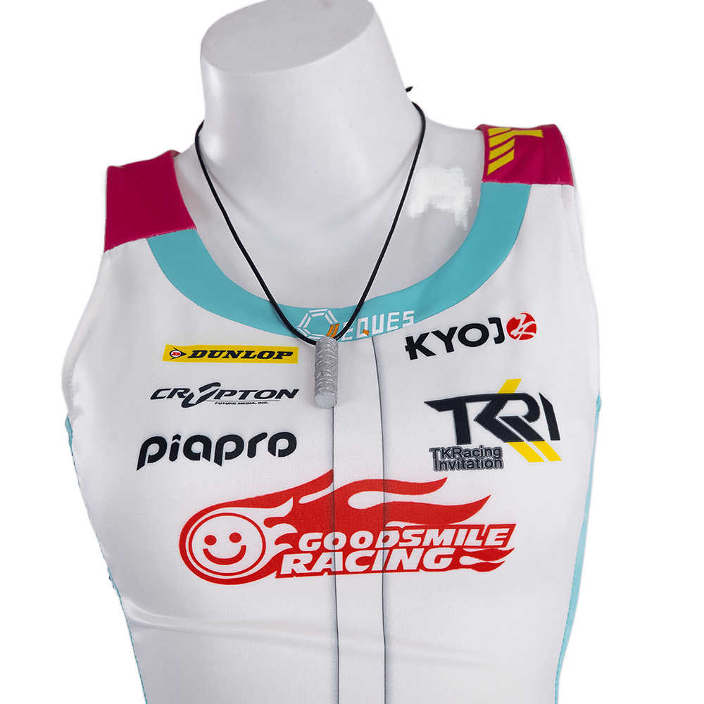 Fantasia de Cosplay Hatsune Miku Racing KYOJO CUP 2024 - Traje de Anime de Alta Qualidade - Estrela Cosplay