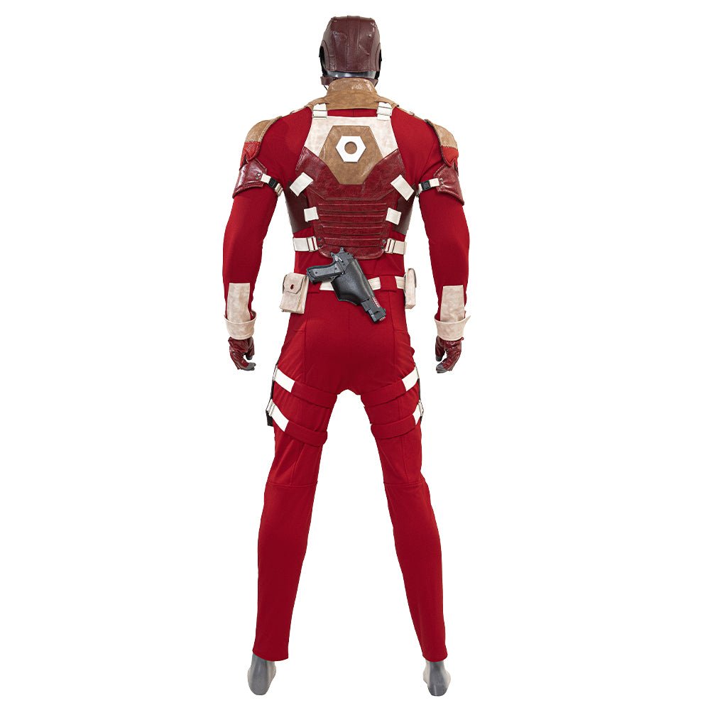 Traje de Cosplay Guardião Vermelho Thunderbolts - Fantasia de Anime de Alta Qualidade - Estrela Cosplay