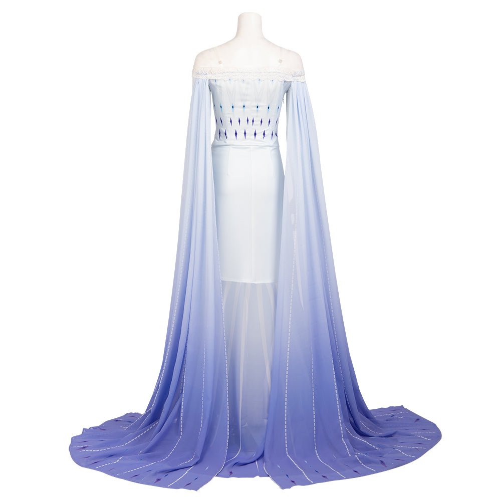 Fantasia Frozen 2 Elsa Cosplay - Traje de Anime de Alta Qualidade - Estrela Cosplay