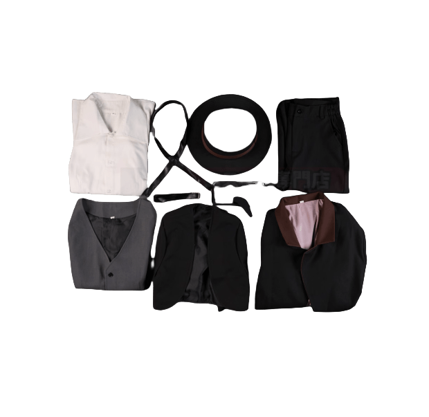 Fantasia de Chuuya Nakahara Cosplay - Bungo Stray Dogs Anime - Estrela Cosplay