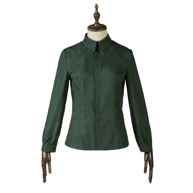 Fantasia de Cosplay Saiko Yonebayashi - Tóquio Ghoul: Terno Branco e Peruca Azul - Estrela Cosplay