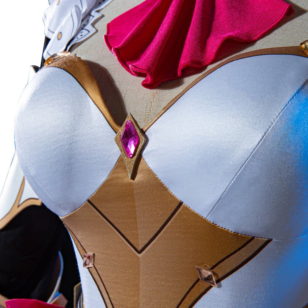 Genshin Impact - Traje de Cosplay Noelle - Estrela Cosplay