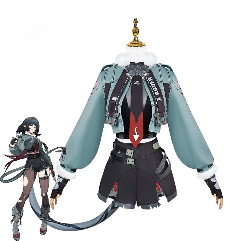 Fantasia Cosplay Zenless Zone Zero Agente Jane Doe Uniforme Feminino para Festa de Halloween - Estrela Cosplay