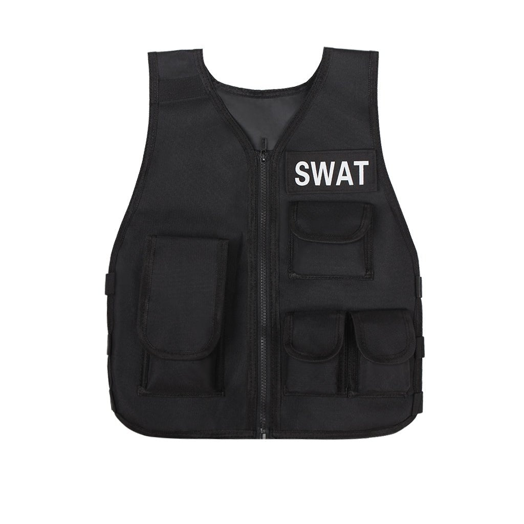 Colete Tático Airsoft para Crianças, Colete de Caça Camuflado, Fantasia Tática para Cosplay, Colete para Jogos de Guerra Sniper CS - Estrela Cosplay