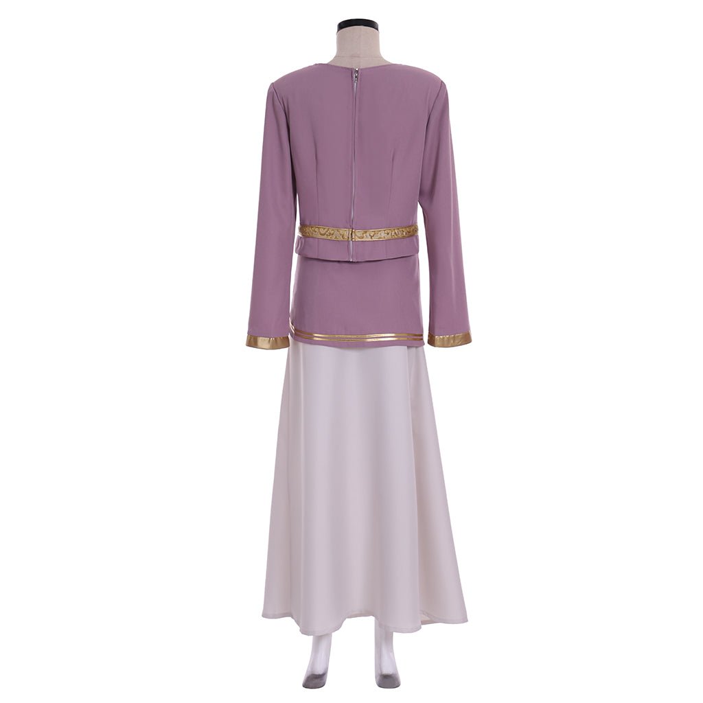 Traje de Cosplay Ava de Kingdom Hearts III - Vestido Feminino com Capuz e Saia Rosa - Estrela Cosplay