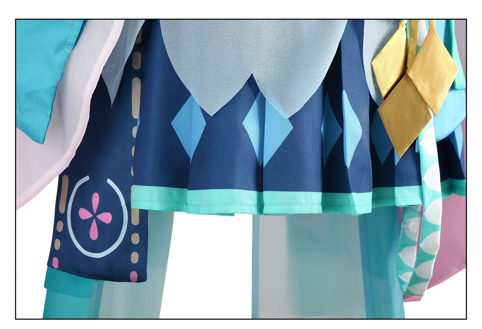 Traje de Cosplay Hatsune Miku Onmyoji Pré-Despertar – Elegante e Detalhado - Estrela Cosplay