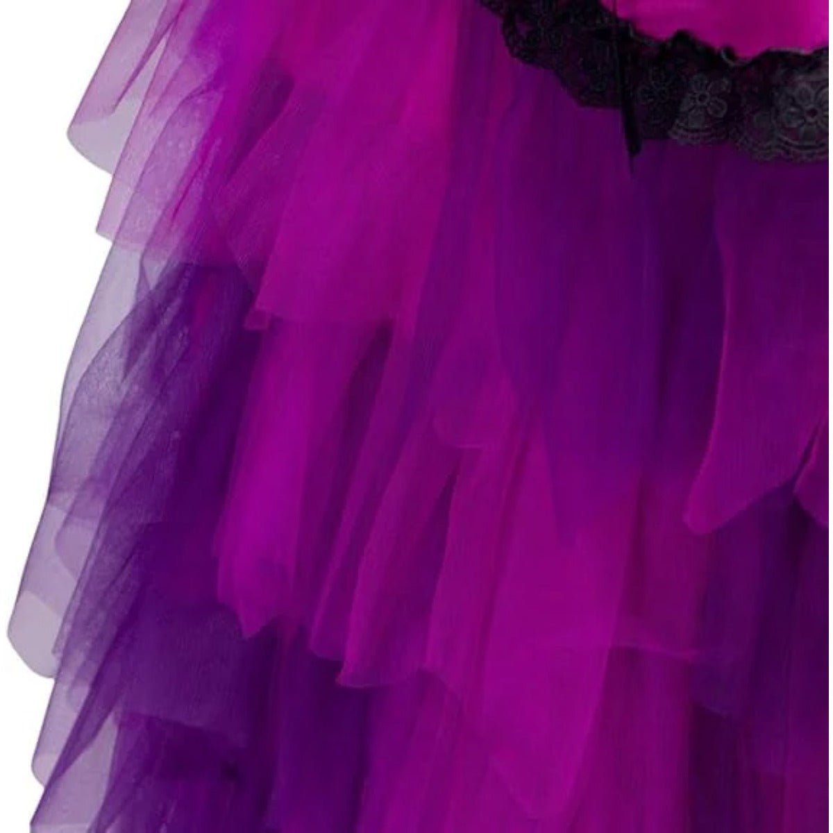 Fantasia Princesa Mal Mulher - Vestido de Baile Gótico Roxo - Estrela Cosplay