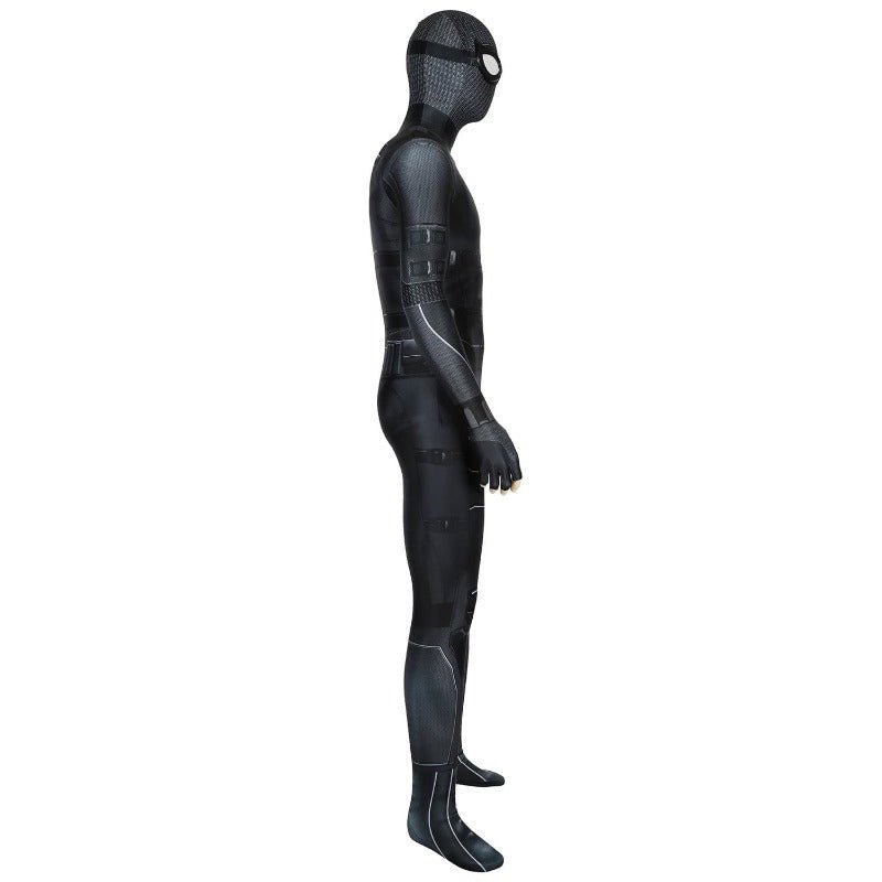 Traje Furtivo Spider-Man Longe de Casa Cosplay Macacão 3D Zentai Fantasia Halloween - Estrela Cosplay