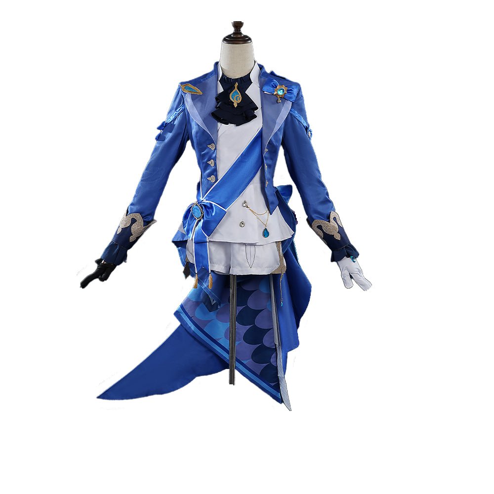 Traje de Cosplay Genshin Impact Furina - Roupa de Hydro Archon Focalors para Fãs - Estrela Cosplay