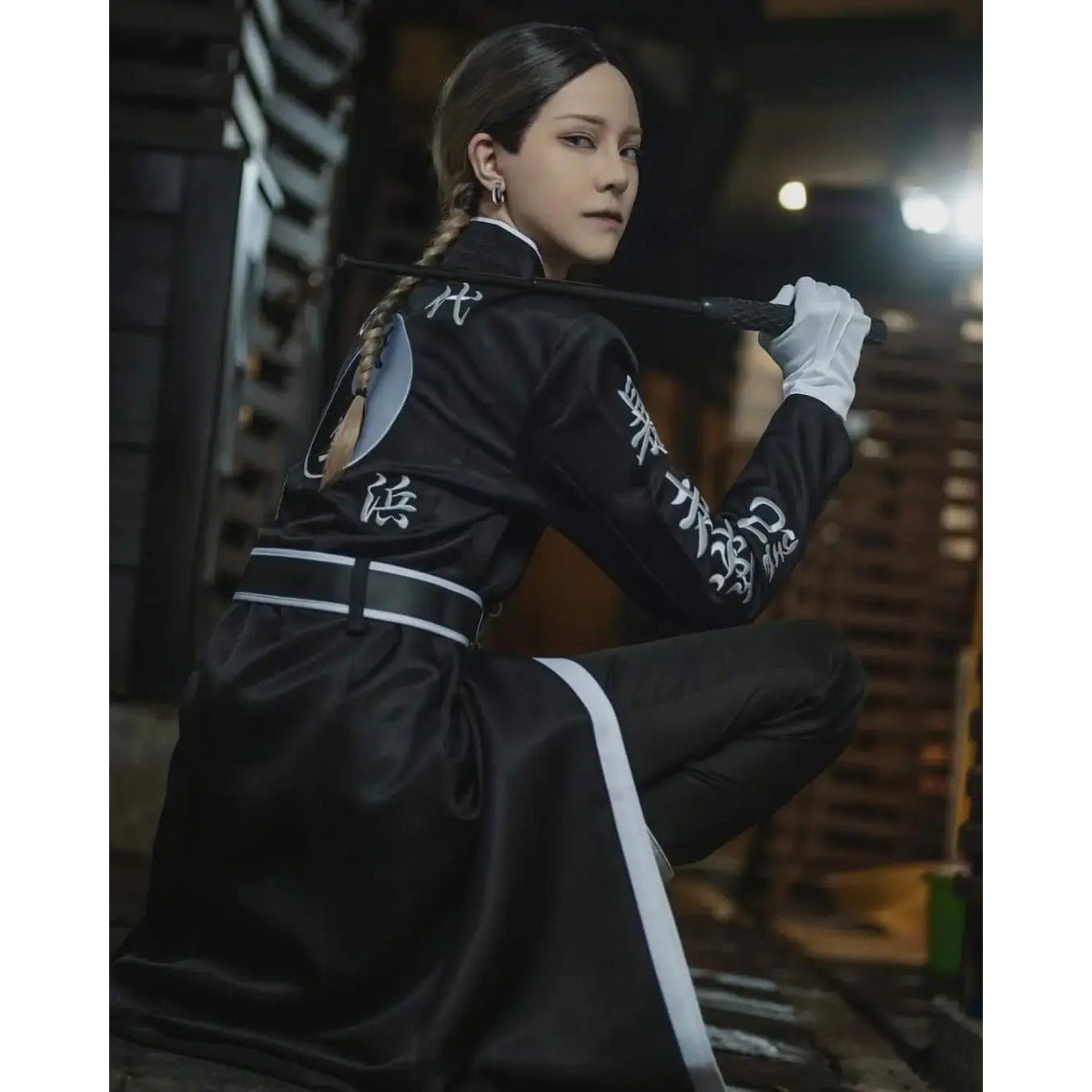 Fantasia de Cosplay Ran Haitani e Rindo Haitani de Tokyo Anime - Conjunto Tenjiku com Bordado 5 Peças - Estrela Cosplay