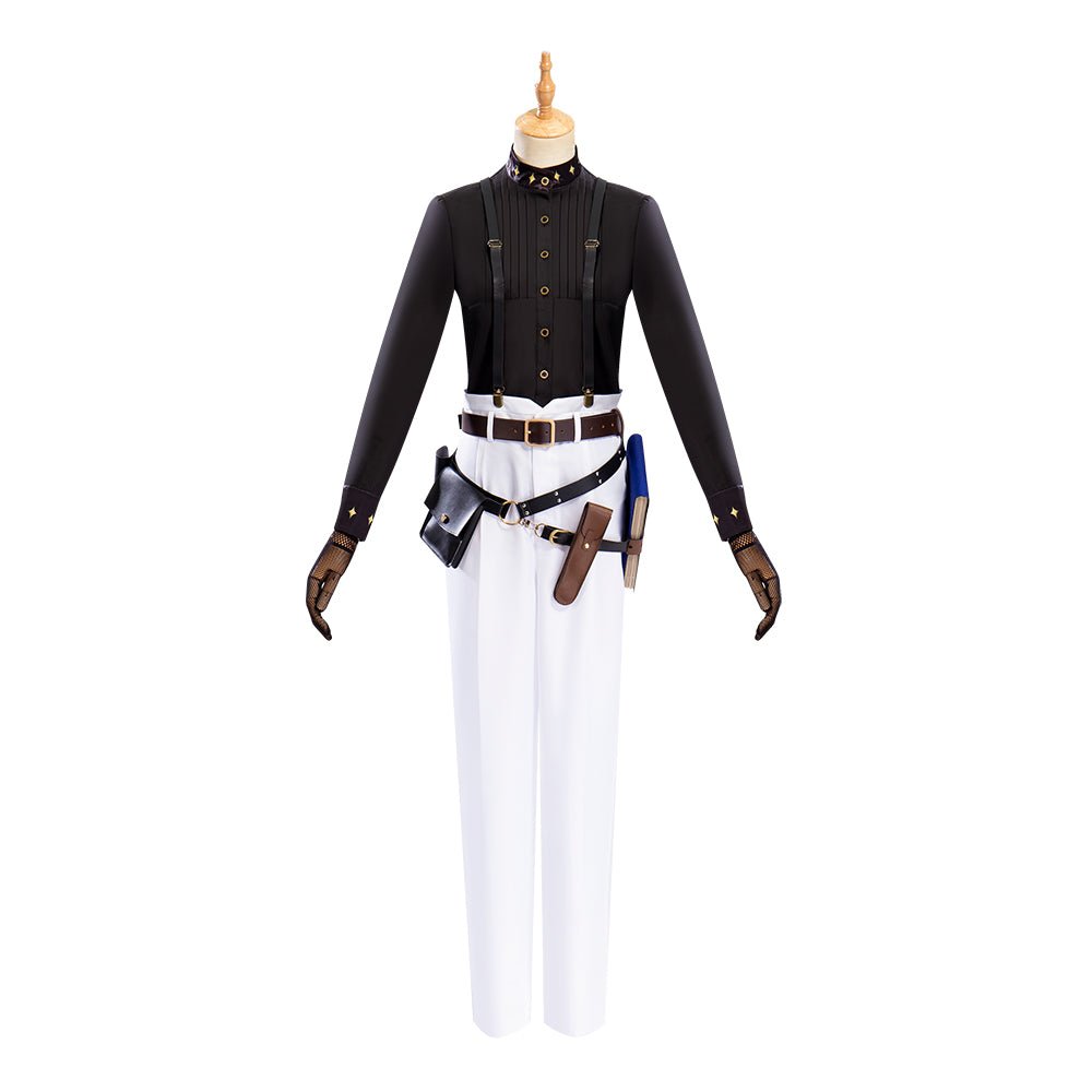 Fantasia de Cosplay Nijisanji Ike Eveland – Perfeito para Fãs de VTuber e Entusiastas de Roleplay - Estrela Cosplay