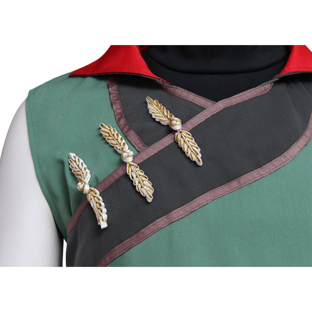 Traje de Cosplay Lie Ren RWBY Volume 4 - Autêntico e Inspirado no Anime - Estrela Cosplay