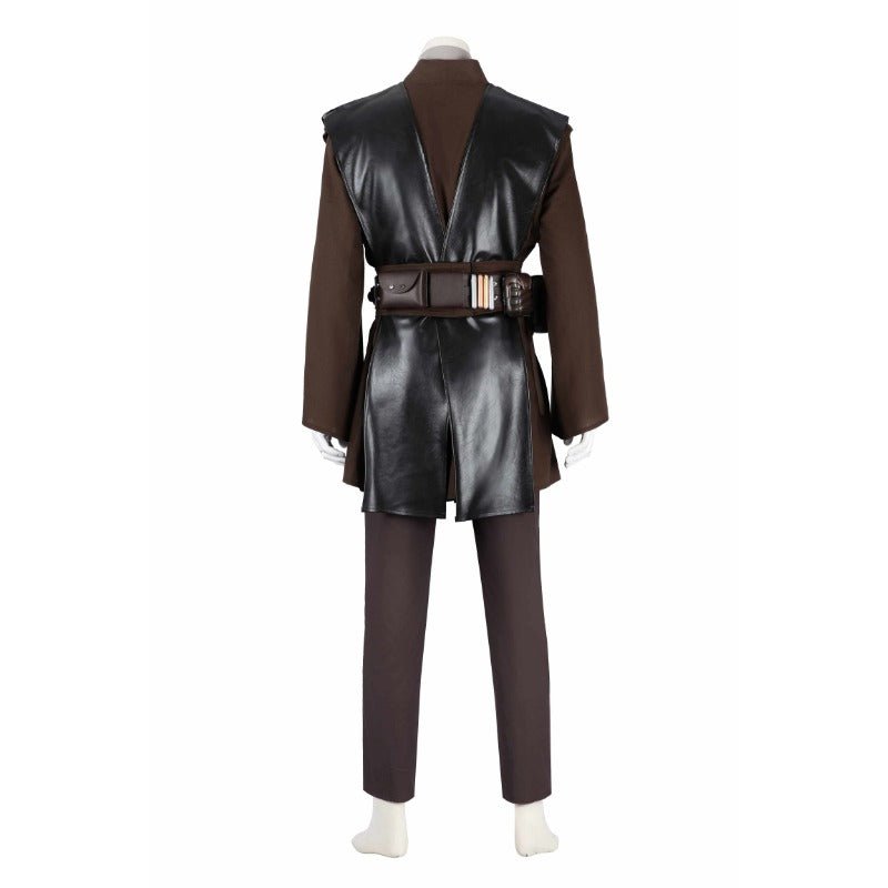 Fantasia de Cosplay Anakin Skywalker - Capa de Cavaleiro Jedi Darth Vader para Halloween Feita Sob Medida - Estrela Cosplay