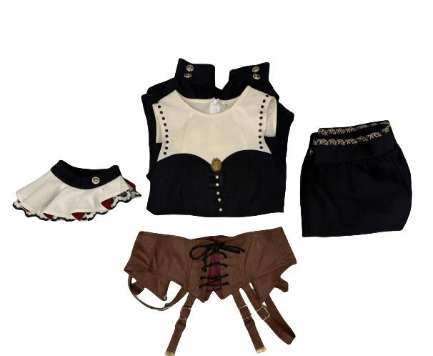 Fantasia Cosplay BanGDream Ave Mujica Doloris - Traje Anime de Alta Qualidade - Estrela Cosplay