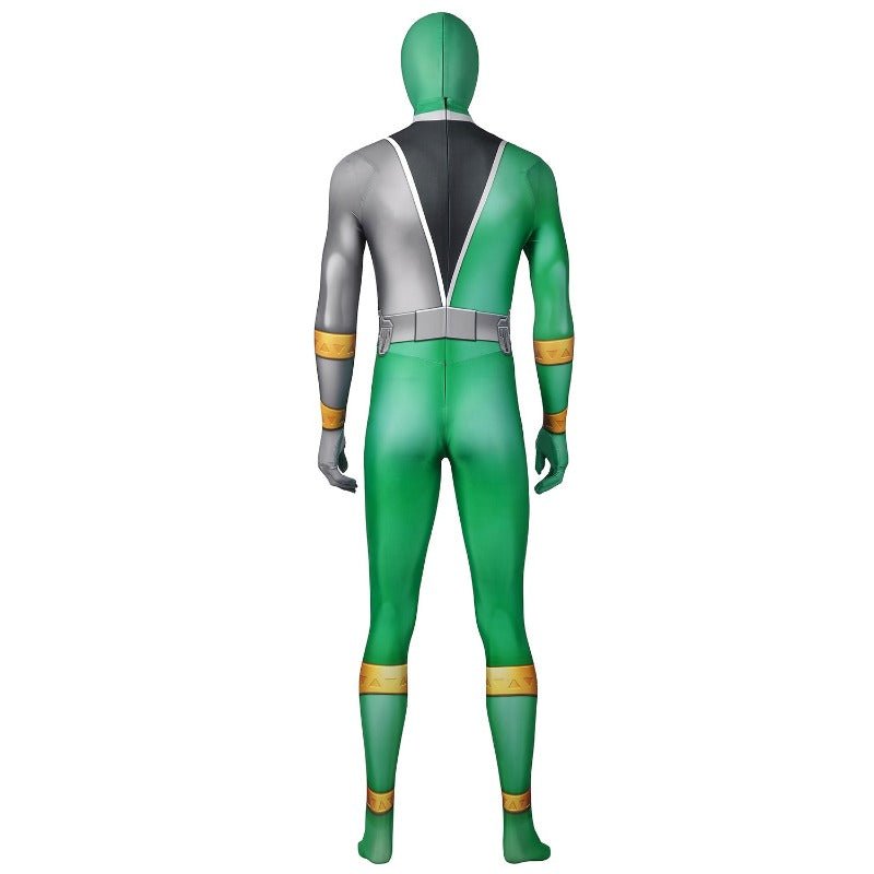 Macacão de Cosplay Power Rangers Verde para Fantasia de Halloween e Festas - Estrela Cosplay