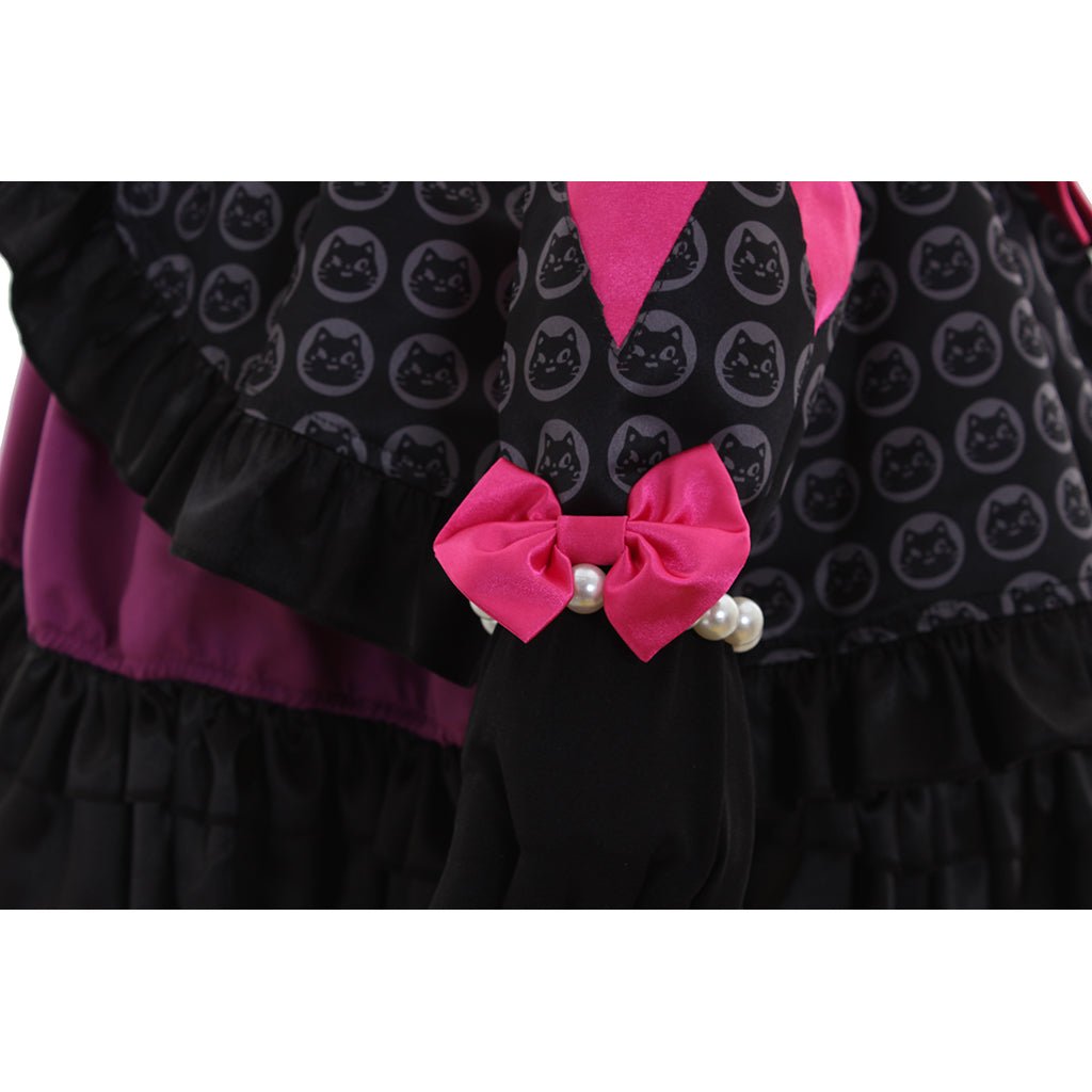 Vestido de Cosplay Hana Song Oficial Preto Overwatch D.Va para Mulheres - Estrela Cosplay