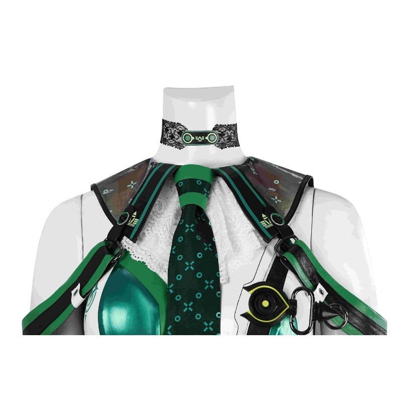 Fato de Cosplay Feminino Eve para Fãs do Jogo Stellar - Perfeito para Halloween e Roleplay - Estrela Cosplay