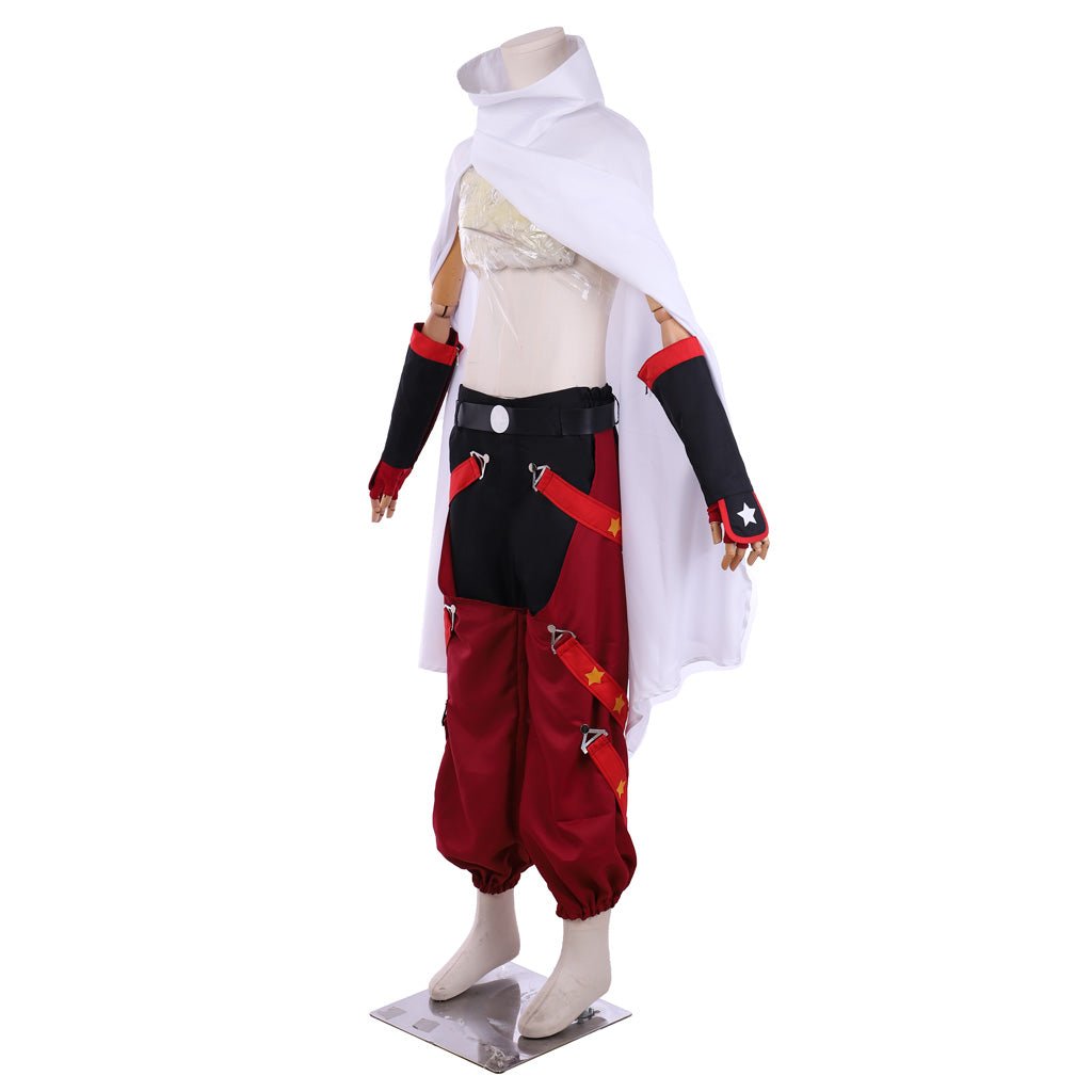 Fantasia de Cosplay Yoh Asakura de Shaman King The Super Star com Capa - Estrela Cosplay