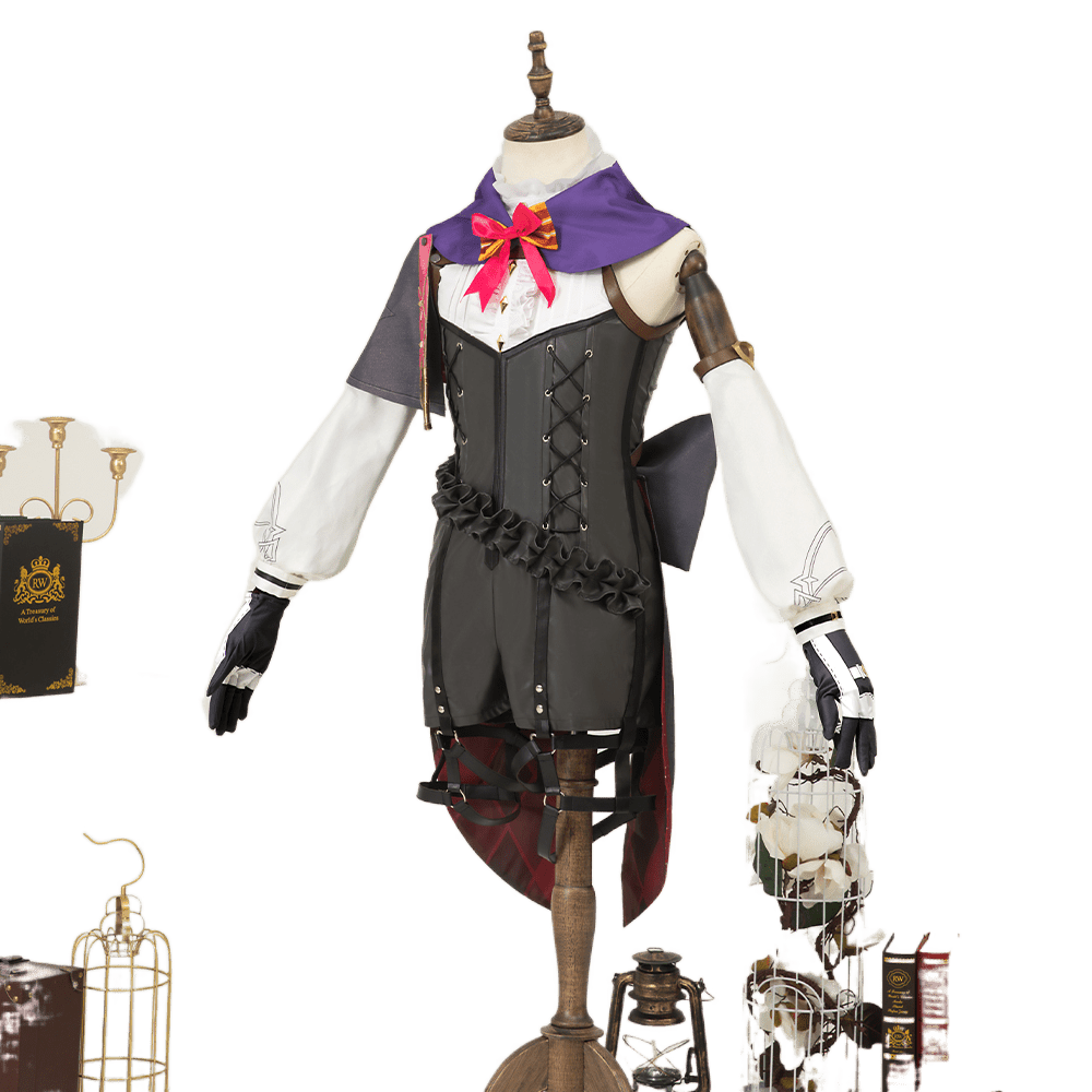 Genshin Impact—Fantasia de Cosplay Lynette | Liberte a Elegância de Fontaine - Estrela Cosplay