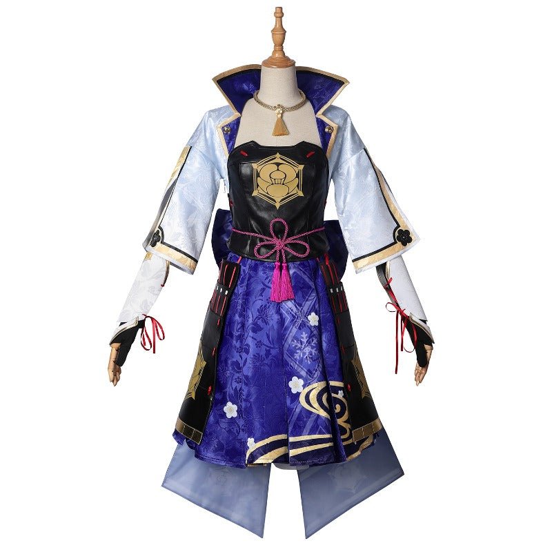 Fantasia de Cosplay Kamisato Ayaka Genshin Impact - Conjunto Completo para Halloween e Role Play - Estrela Cosplay