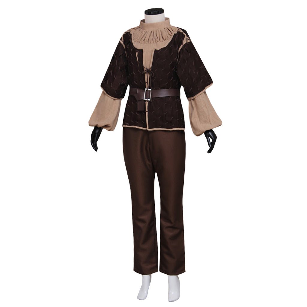 Fantasia de Arya Stark para Mulheres e Meninas - Conjunto Completo para Halloween e Carnaval - Estrela Cosplay