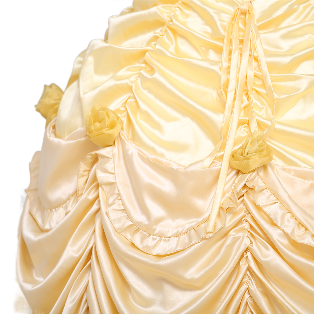 Fantasia de Bela e a Fera | Série de Cosplay de Bela | Vestido de Princesa para Eventos - Estrela Cosplay