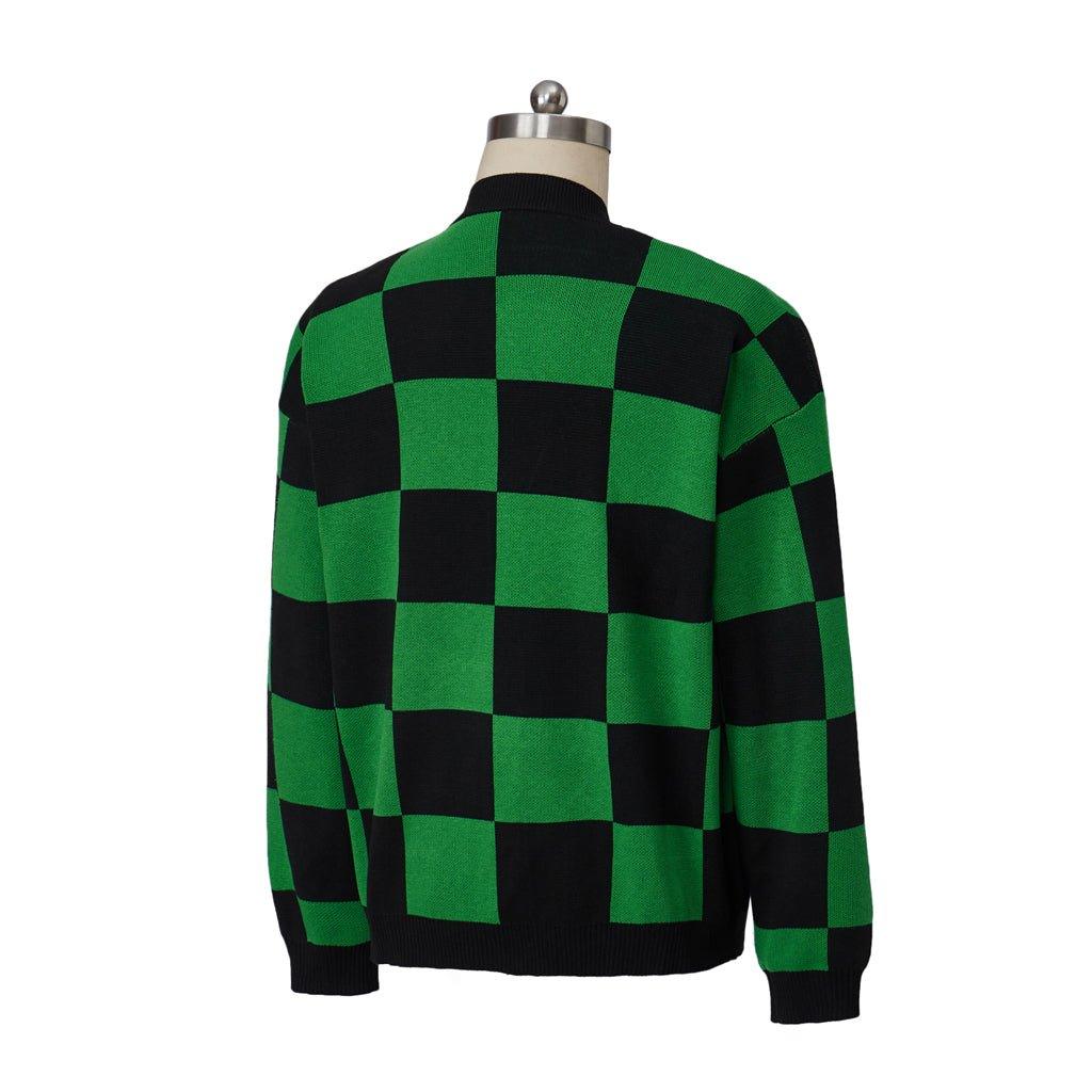 Cardigã de Cosplay Kamado Tanjirou | Suéter Masculino de Demon Slayer | Série Cosplay Estrela do Cosplay - Estrela Cosplay