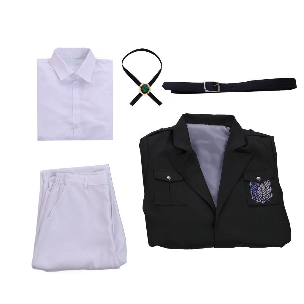 Fantasia de Cosplay Anime Ataque dos Titãs Eren Levi - Estrela Cosplay