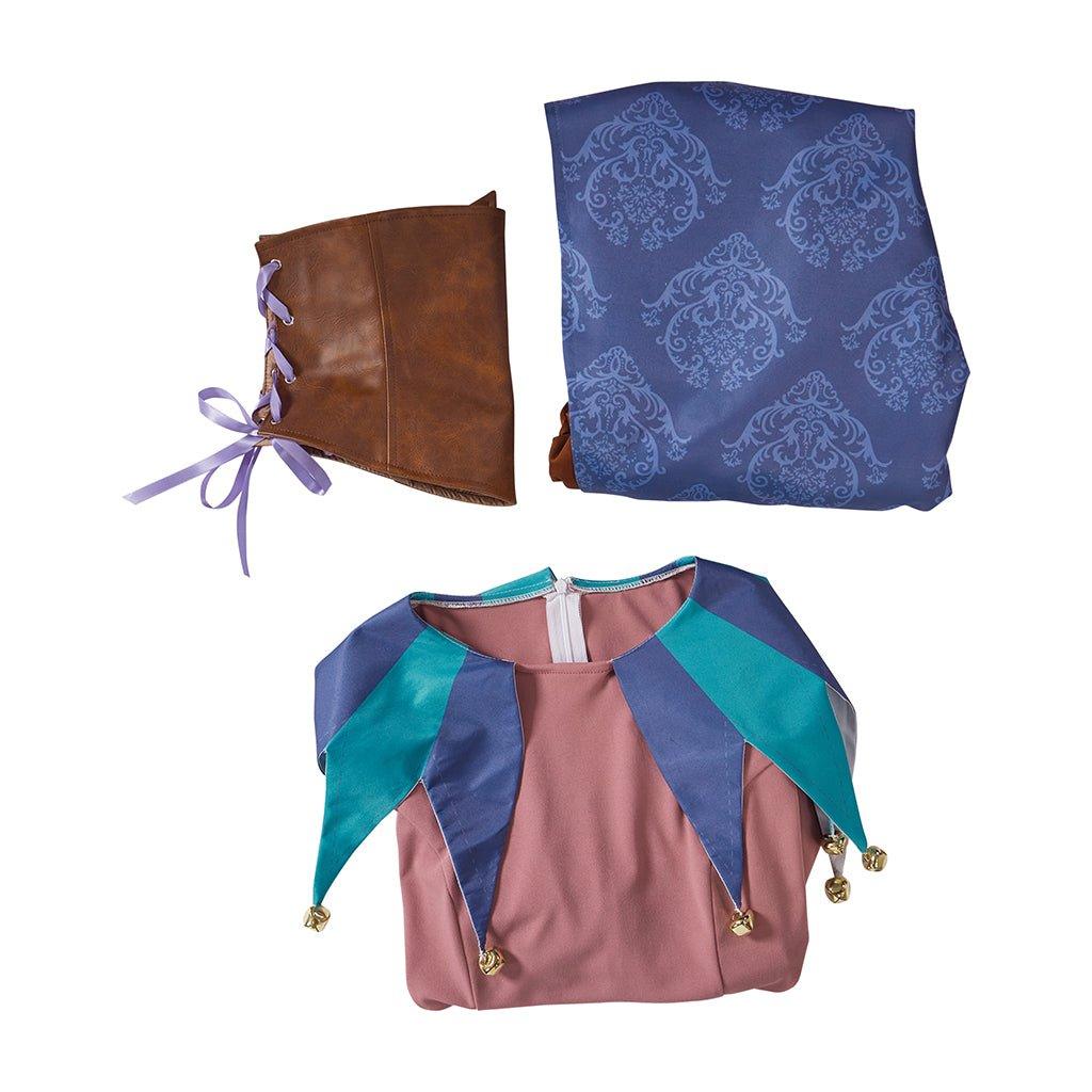 Fantasia de Cosplay Alfira do Jogo BG3 | Traje de Batalha Feminino com Cauda | Conjunto Completo para Halloween e Carnaval - Estrela Cosplay