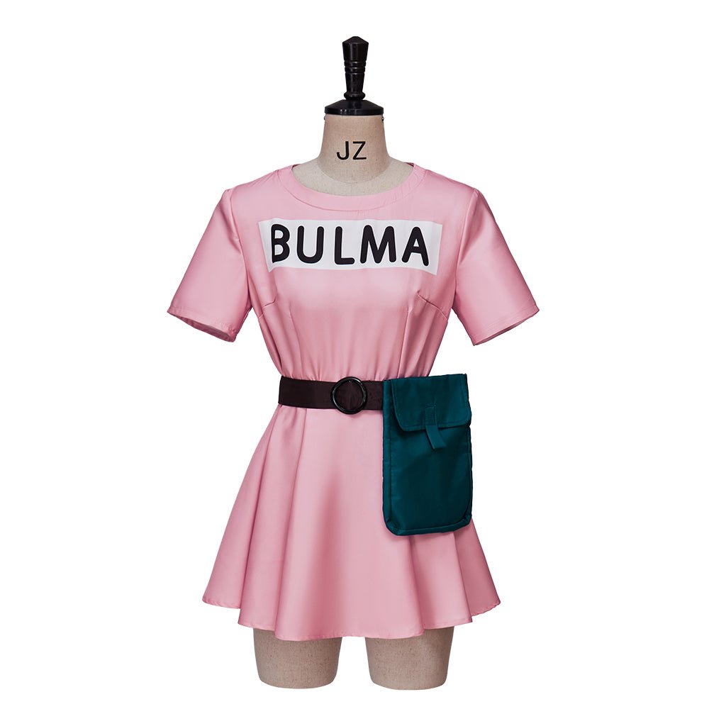 Fantasia de Bulma Dragon Ball - Roupa Oficial de Anime para Halloween e Carnavais - Estrela Cosplay