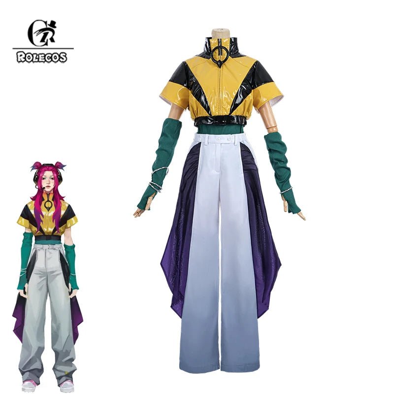 Fantasia de Cosplay Alune Heartsteel do Jogo LOL para Mulheres - Traje de Roleplay Completo - Estrela Cosplay